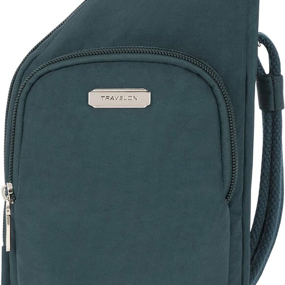 Essentials - Anti-Theft - Compact Crossbody Bag - Peacock - Picture 1 of 10